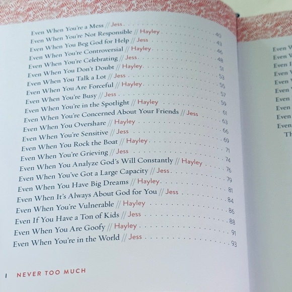 NEW Always Enough | Never Too Much Flip Book Hardcover Devotional - Picture 9 of 13